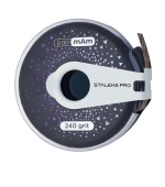 Файл-стрічка змінний в пластиковій катушці Сталекс Bobbinail з кліпсою PAPMAM Exclusive 240 грит 6 м