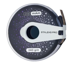 Файл-лента сменный в пластиковой катушке Сталекс Bobbinail с клипсой PAPMAM Exclusive 240 грит 6 м