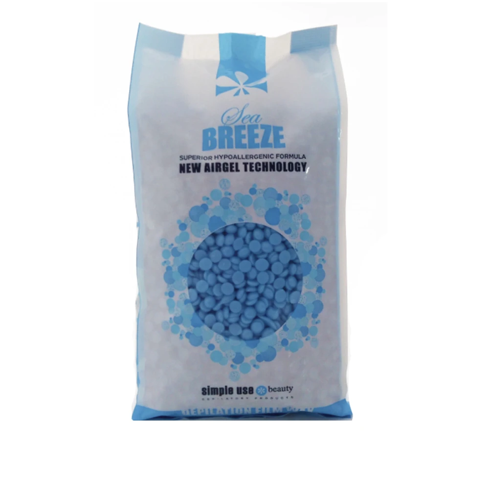 Воск пленочный синтетический в гранулах Simple Use Senses Морской бриз 750 г