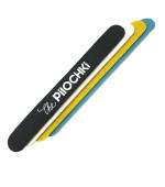 Файли змінні The Pilki Рівні 135 мм чорні білі без МП 50 шт (100 grit)