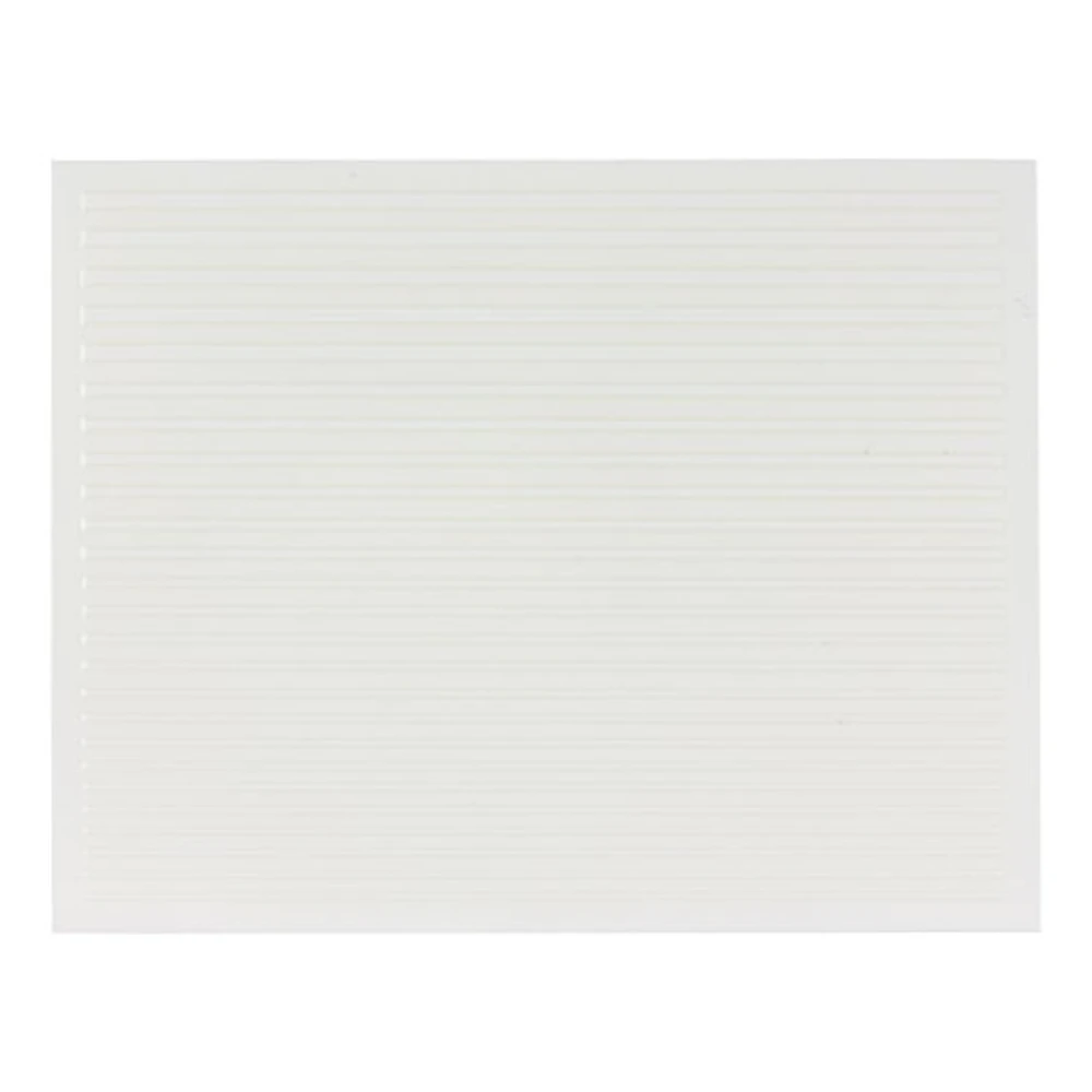 Наклейка KODI Гнучкі стрічки днігтів (біла)