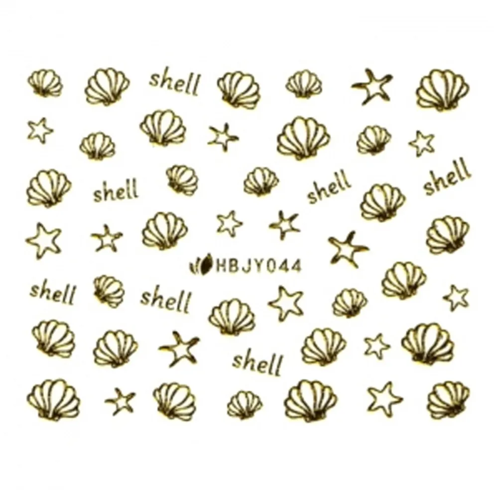 Наклейки для нігтів KODI NailArt Stickers (044 Gold)