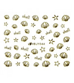 Наклейки для ногтей KODI NailArt Stickers (044 Gold)