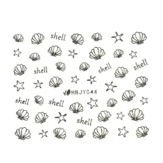 Наклейки для нігтів KODI NailArt Stickers (044 Silver)