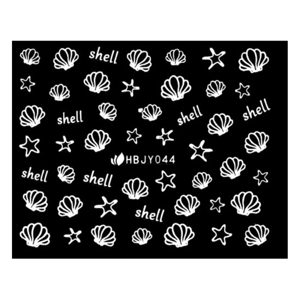 Наклейки для нігтів KODI NailArt Stickers (044 White)