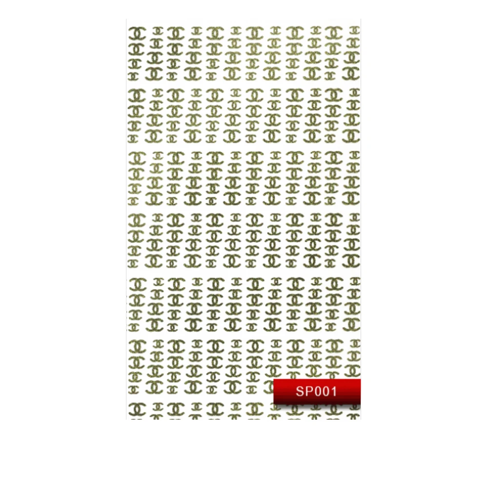 Наклейки для нігтів KODI NailArt Stickers (001SP Silver)