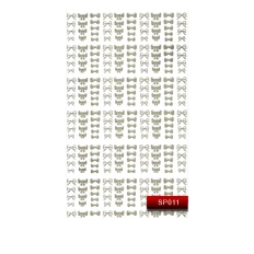 Наклейки KODI NailArt Stickers (011SP Silver)