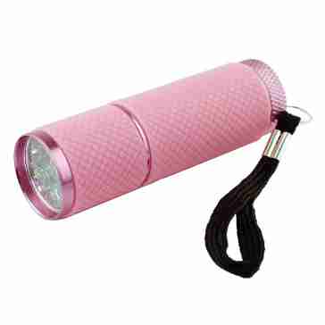 Лампа ліхтарик UV/LED для гель лаку (Рожева)