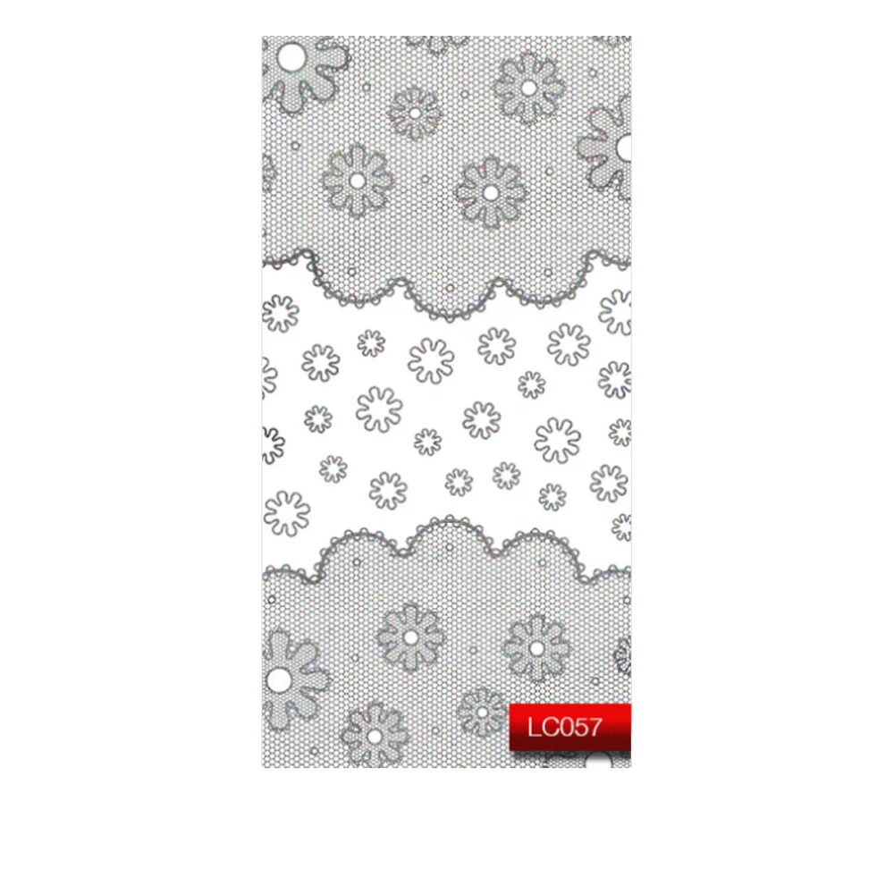 Наклейки для ногтей KODI NailArt Stickers (057LC Silver)