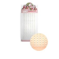 Наклейки для нігтів E. Mi Charmicon 3D Silicone Stickers (Орнамент білий № 3)