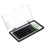 Ресницы KODI Butterfly 16 рядов зеленый (0.10D 11 мм)