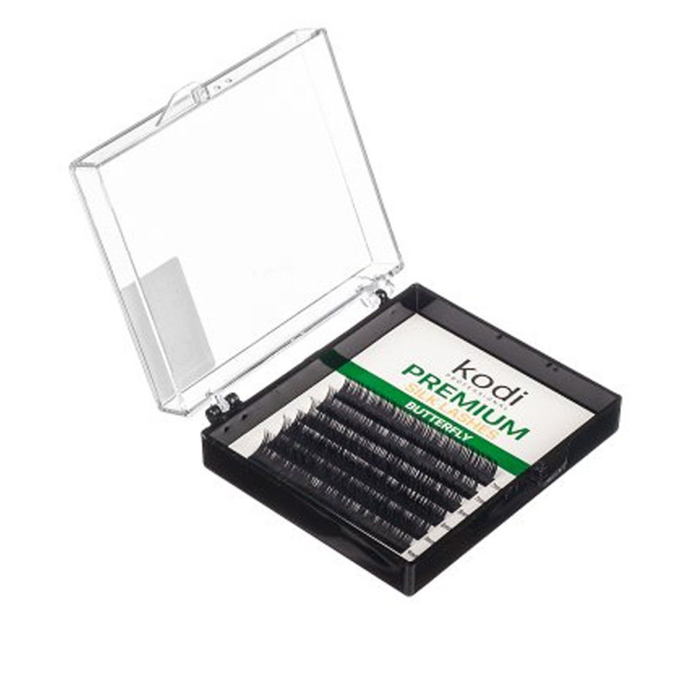 Вії KODI Butterfly 6 рядів зелений (0.15B 7 мм)