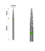 Фреза ТВС mArt (М -104 Голка green 2.5*14)