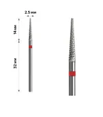 Фреза ТВС mArt (М -103 Голка RED 2.5*14)