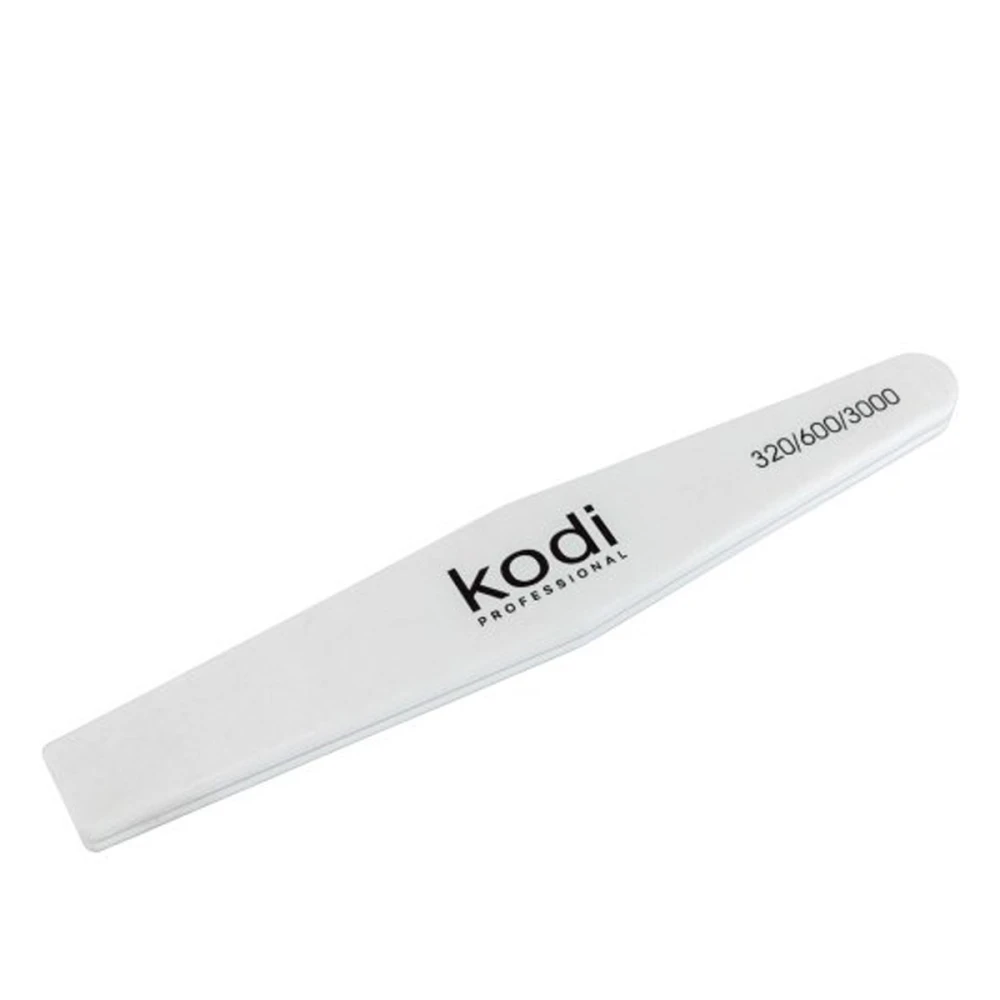 Полировка для ногтей КODI №176 W001 белый 320/600/3000 размер (178х28х7.5)