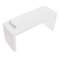 Підлокітник прямокутний на білих ніжках KODI (White)