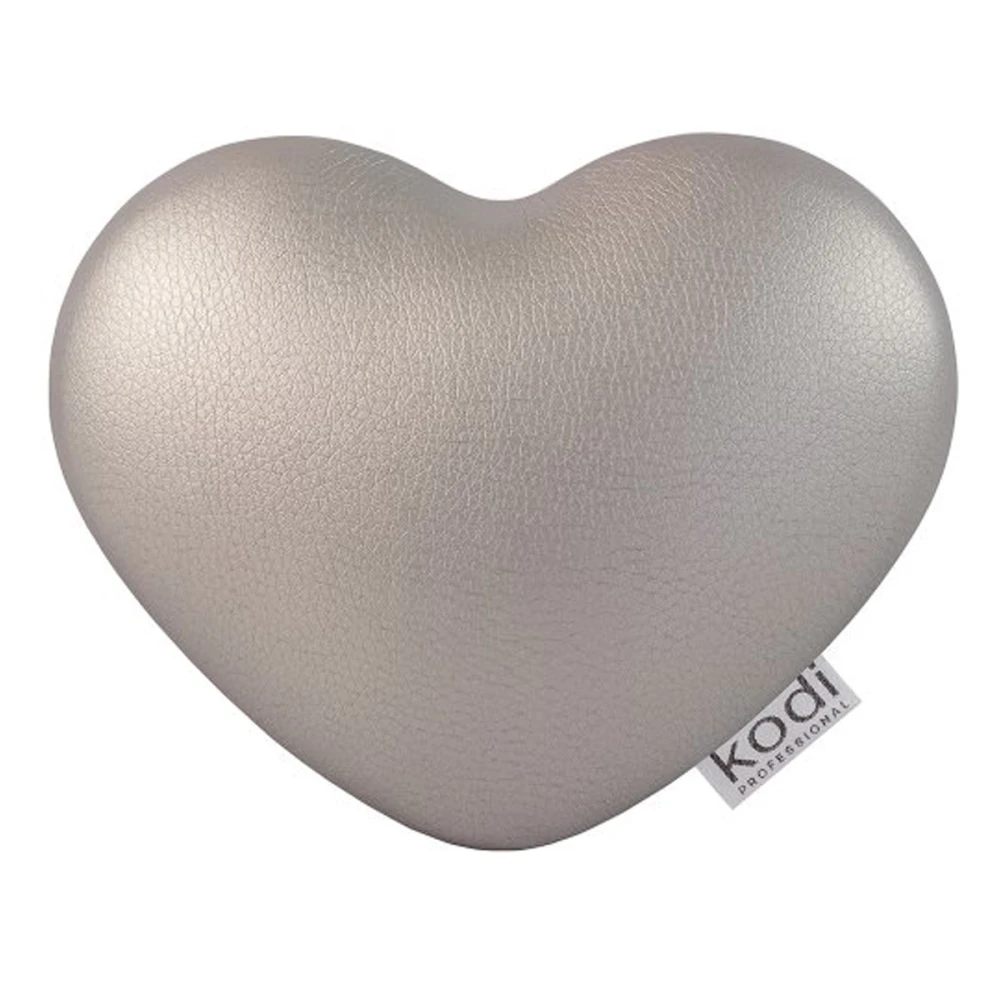 Подушечка под локти мастера маникюра KODI Сердечко (Silver)