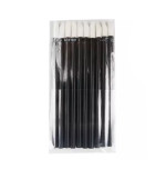 Палички Vivienne (макробрашер) чорна ручка 10 шт