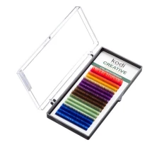 Ресницы KODI Creative Collection цветные 16 рядов (0.07C 14 мм)