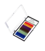 Ресницы KODI Creative Collection цветные 16 рядов (0.07D 14 мм)