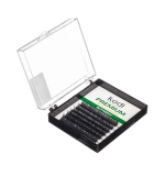 Ресницы KODI Butterfly 6 рядов зеленые (0.15B 12 мм)