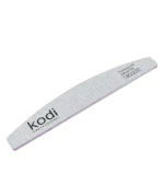 Пилка КODI Полумесяц № 128 светло серо-фиолет 180/220 размер (178/28/4)