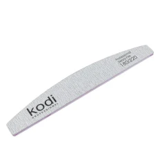 Пилка КODI Полумесяц № 128 светло серо-фиолет 180/220 размер (178/28/4)