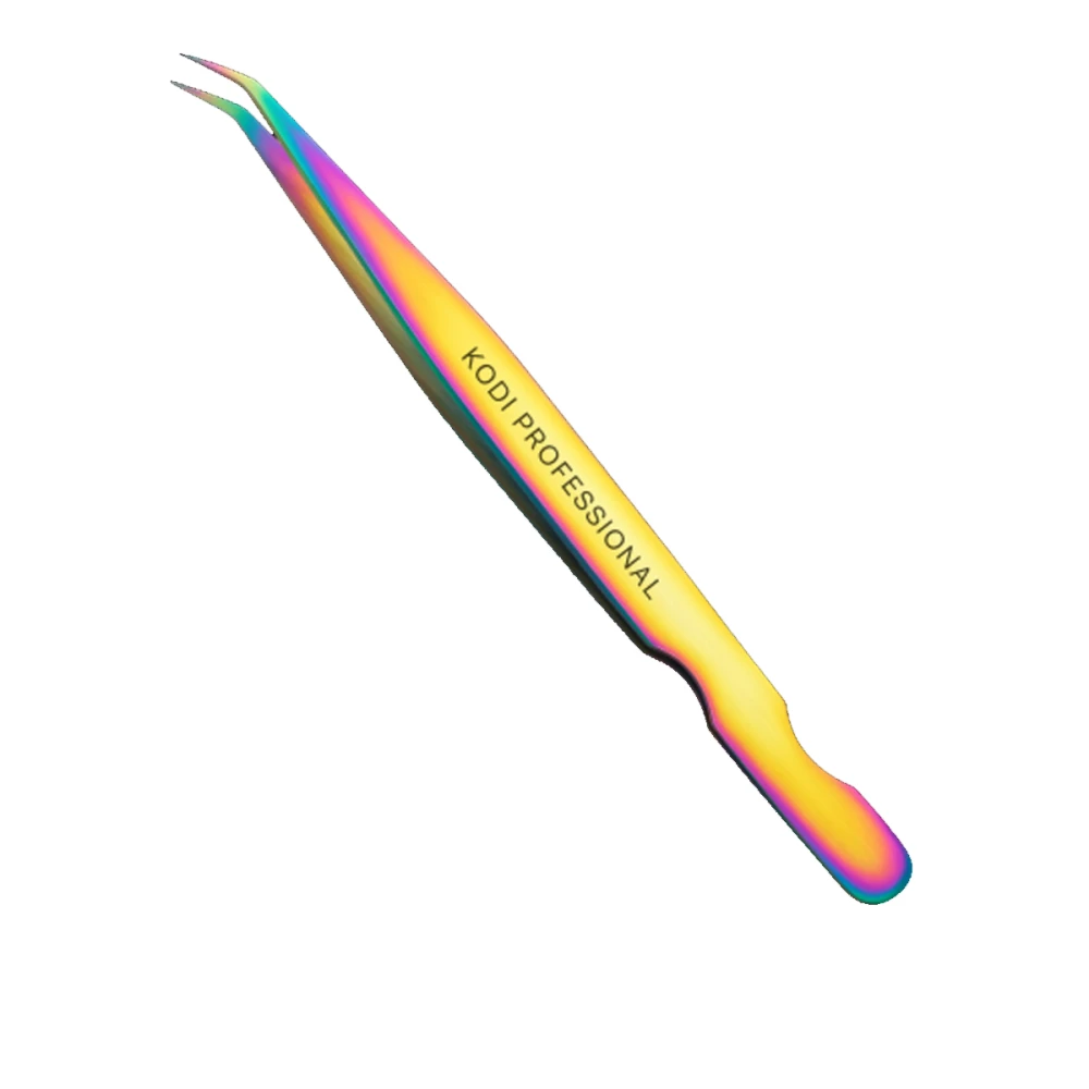 Пинцет для наращивания ресниц KODI R12