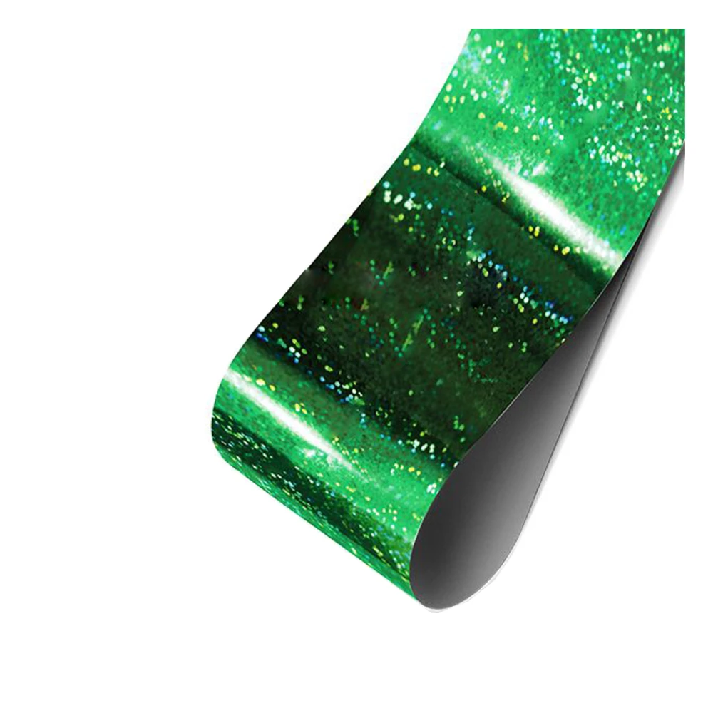 Фольга переводная Emi (зеленая голограф 01)