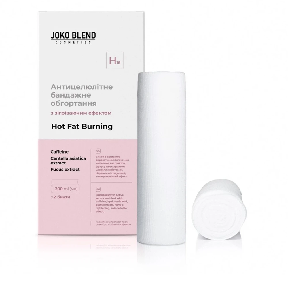 Обертывание бандажное антицеллюлитное с согревающим эффектом Joko Blend