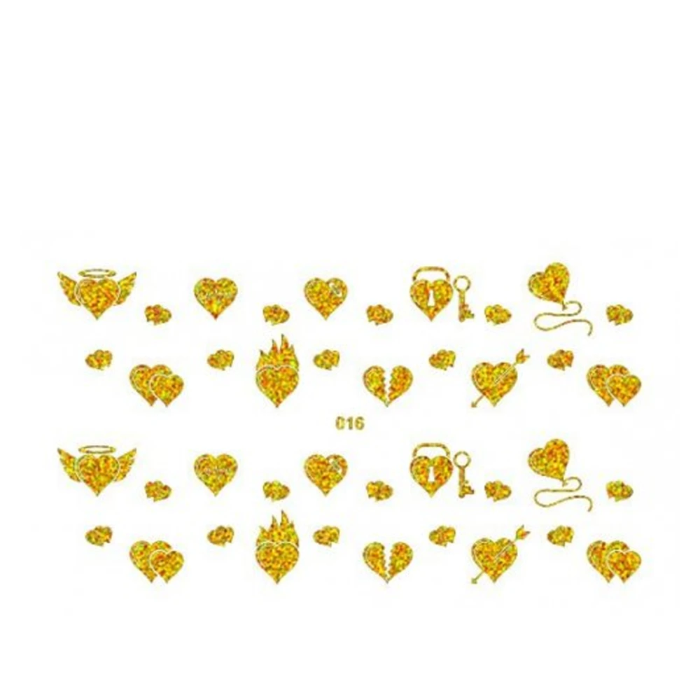 Фольга слайдер-дизайн KODI (016 голографическое золото)