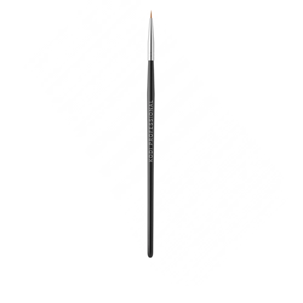 Пензлик для роспису нігтів колонок  дерев'яна чорна ручка KODI (1.5 D)