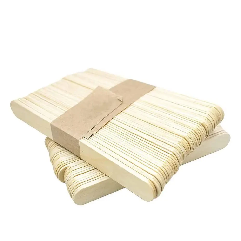 Шпатель деревянный 150мм 17мм 1.5мм 50 шт