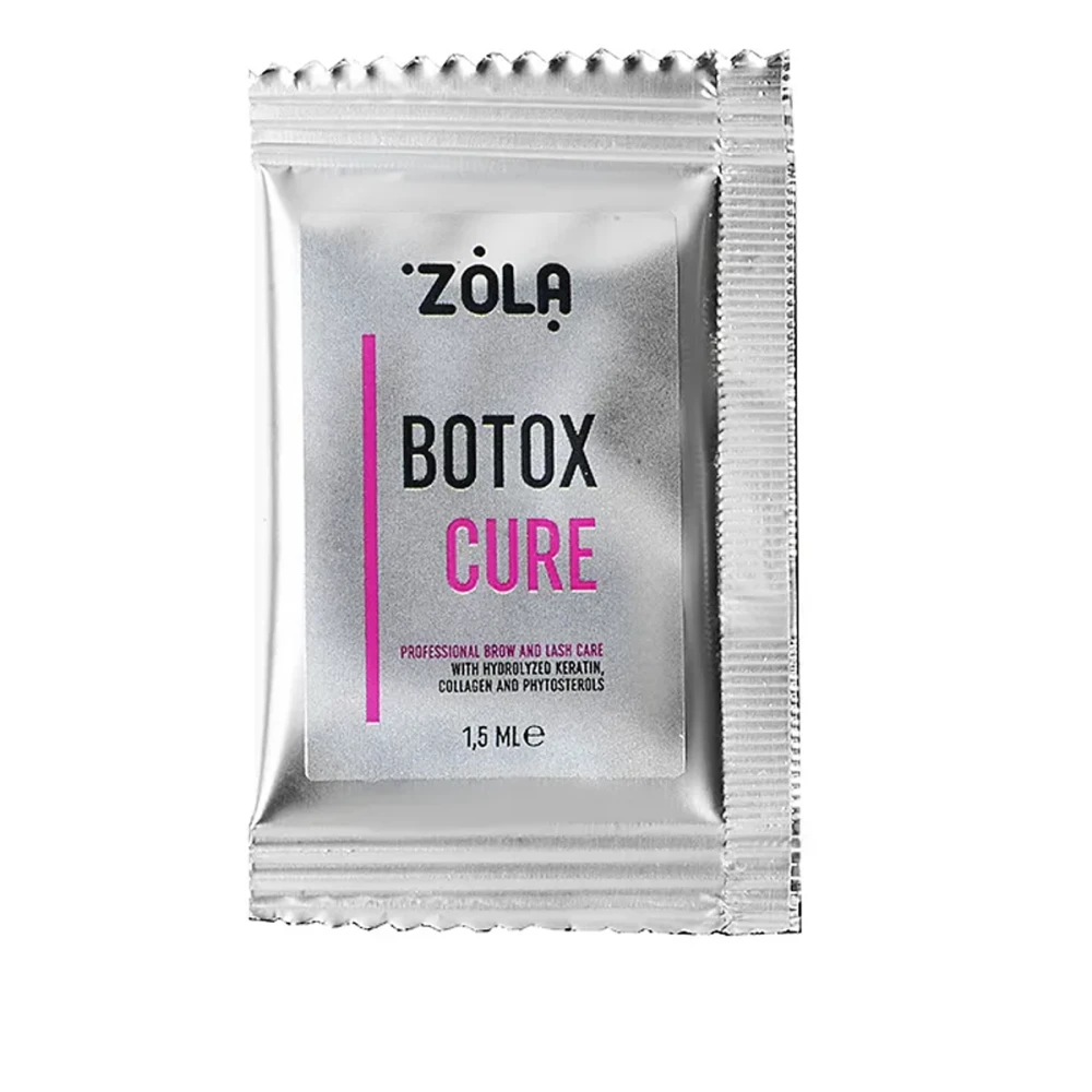 Ботокс для брів та вій Zola Botox Cure саше 1,5 мл 10 шт