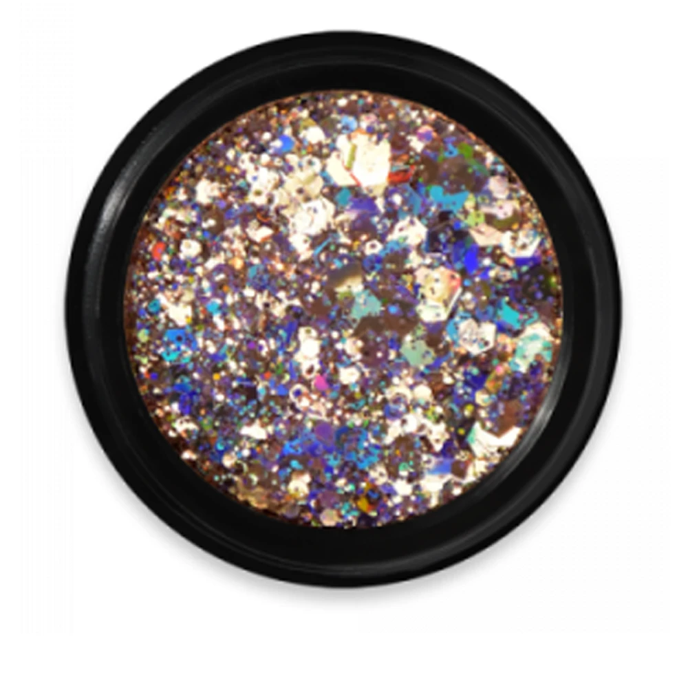 Гель-глитер Moyra голограммный микс (002)