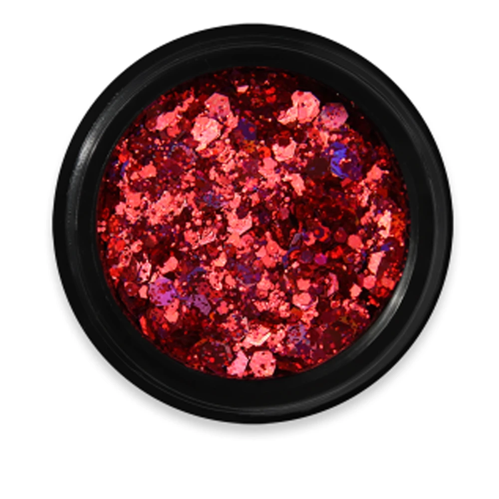 Гель-глитер Moyra голограммный микс (011)