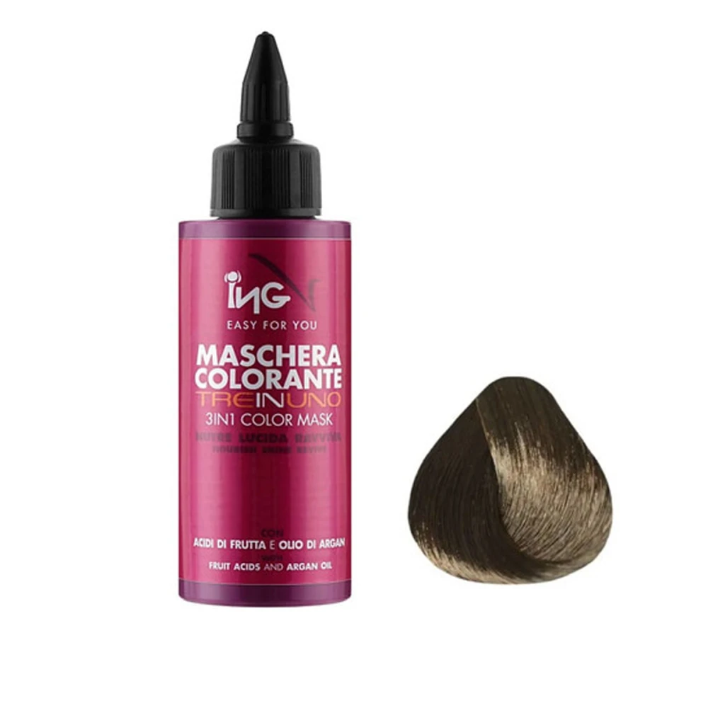 Маска тонирующая ING 3 в 1 100 мл (Кофе)