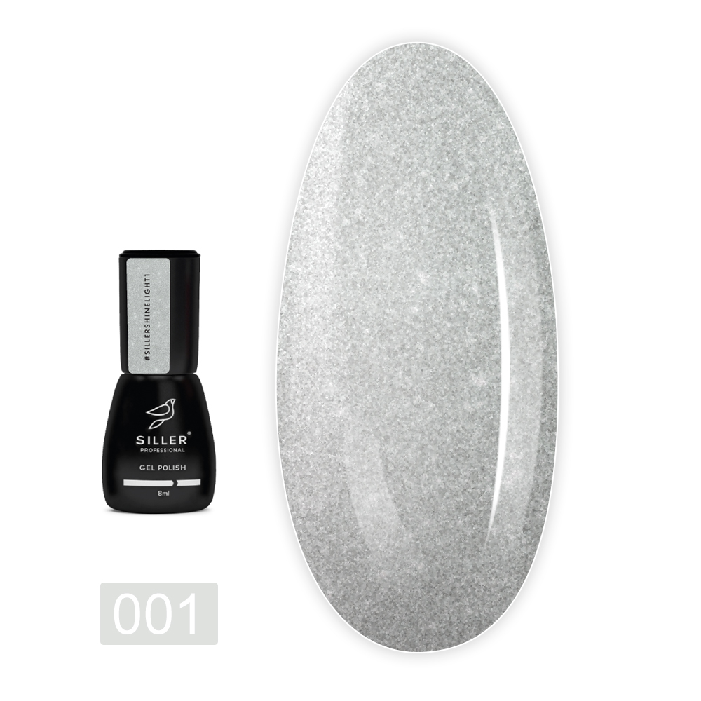 Гель лак Siller Light Shine 8 мл (001)