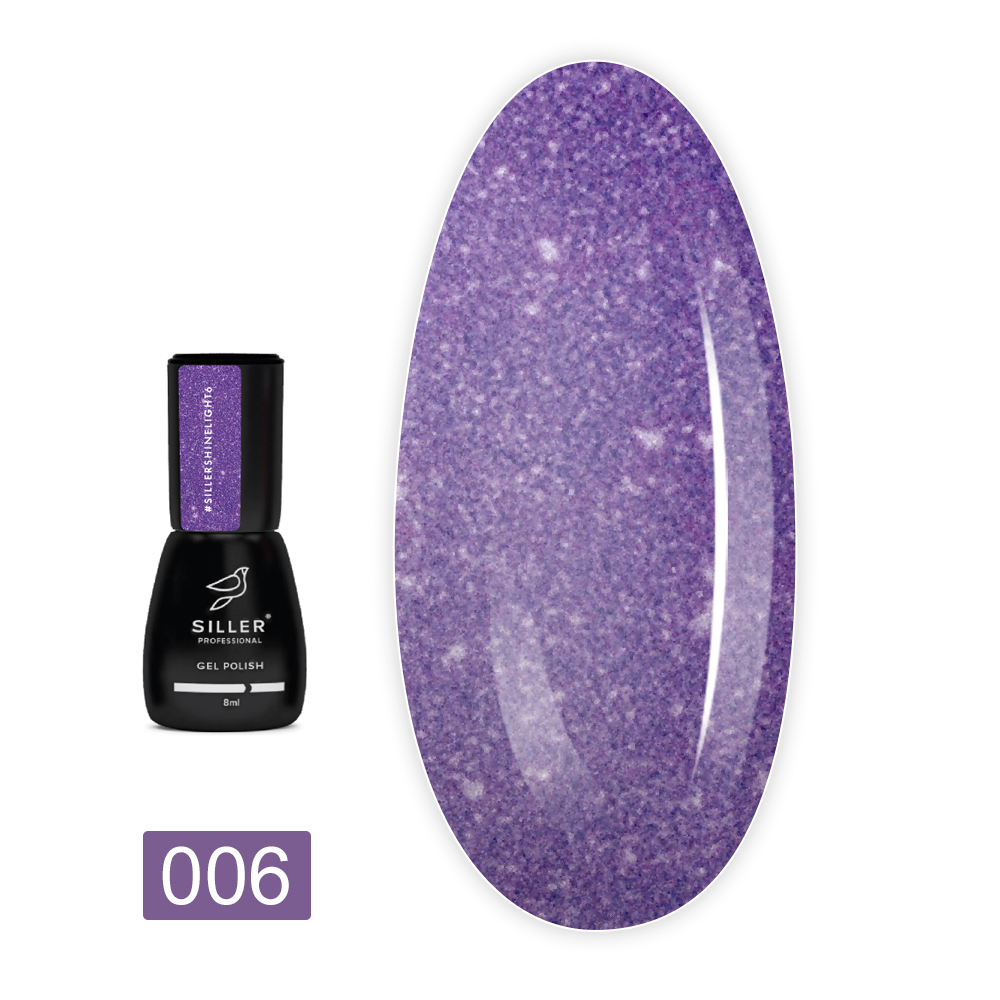 Гель лак Siller Light Shine 8 мл (006)