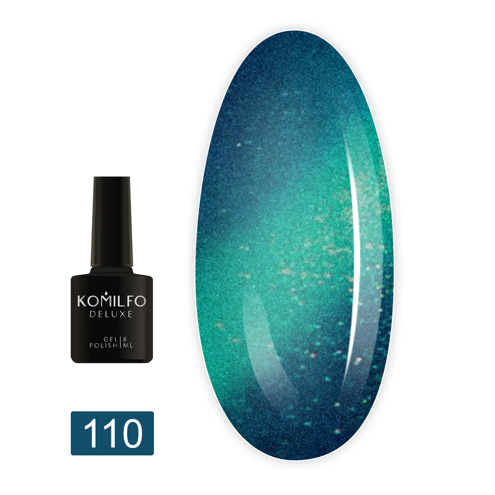 Гель-лак KOMILFO Fantasy Cats eye 8 мл (110)