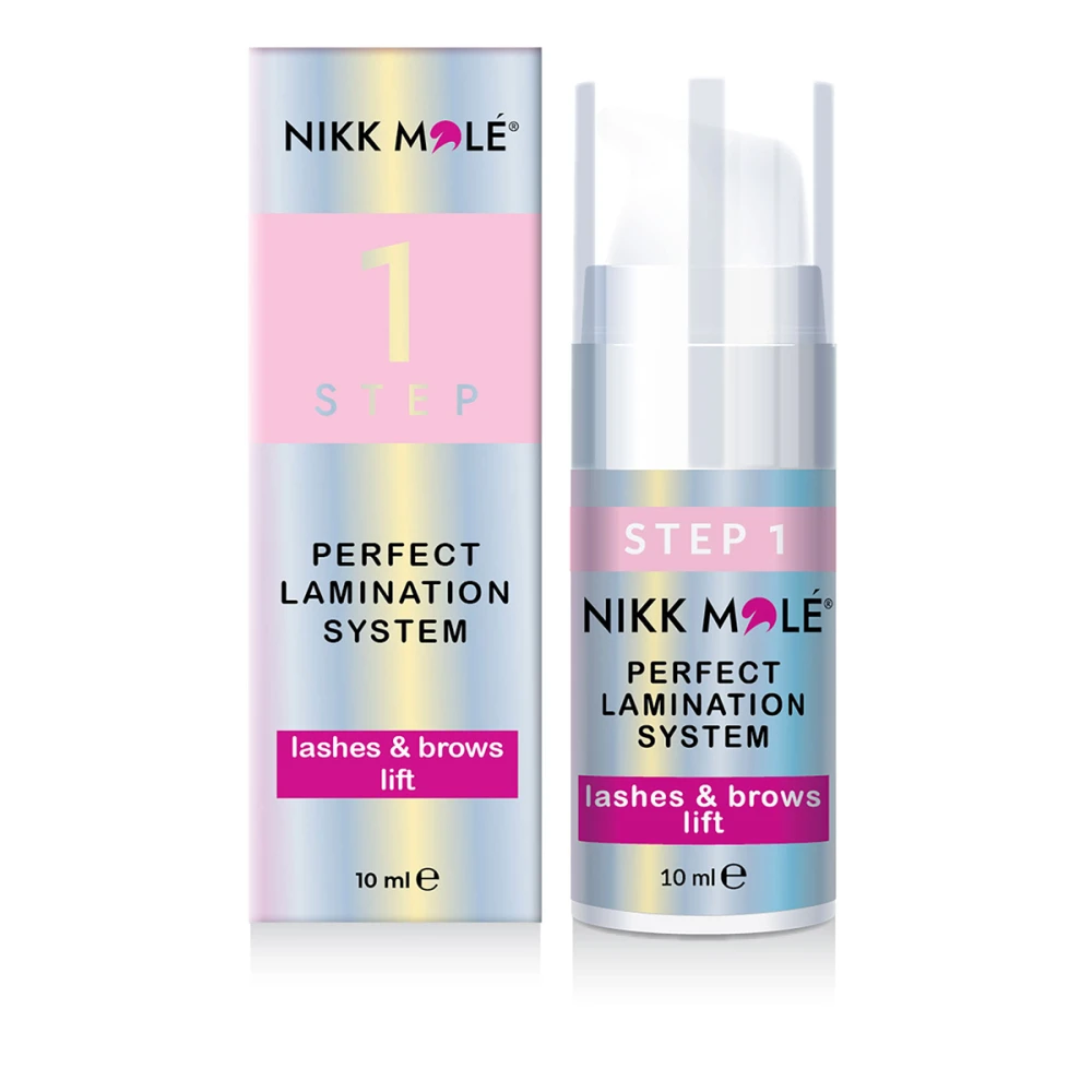 Засіб для ламінування вій та брів Nikkmole Step №1 10 мл