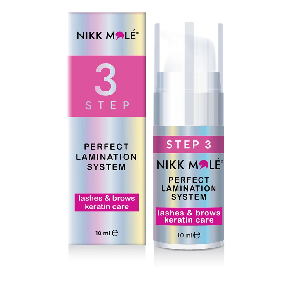 Засіб для ламінування вій та брів Nikkmole Step №3 10 мл