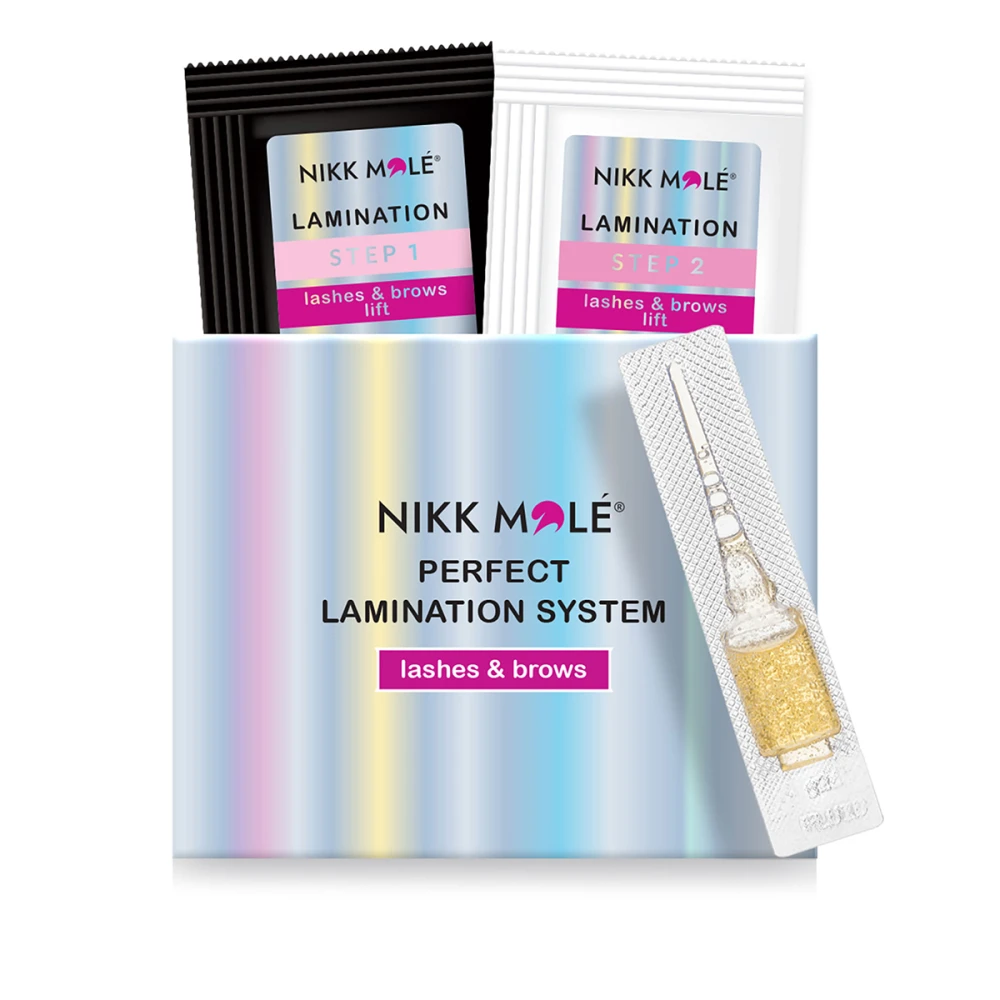 Набор-мини для ламинирования ресниц и бровей Nikkmole Perfect lamination system