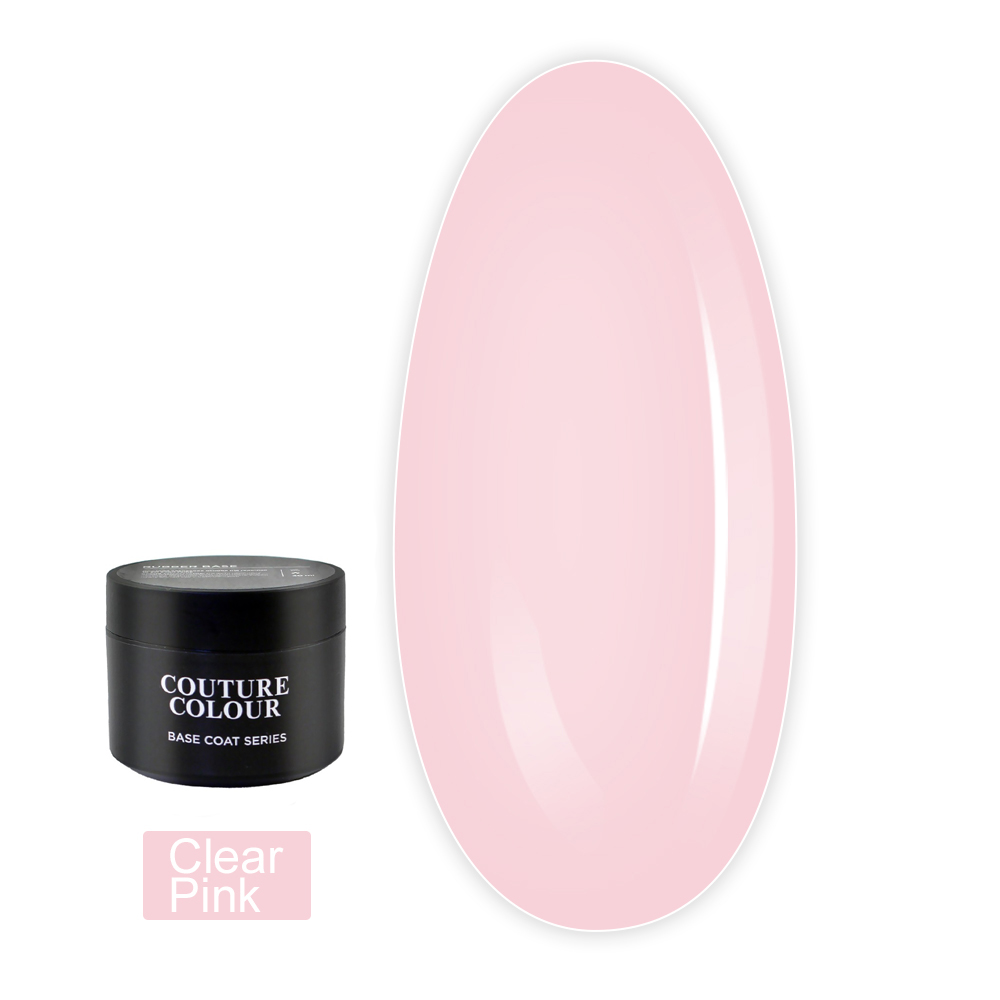 База для гель лака COUTURE FIBER 30 мл (Clear Pink)