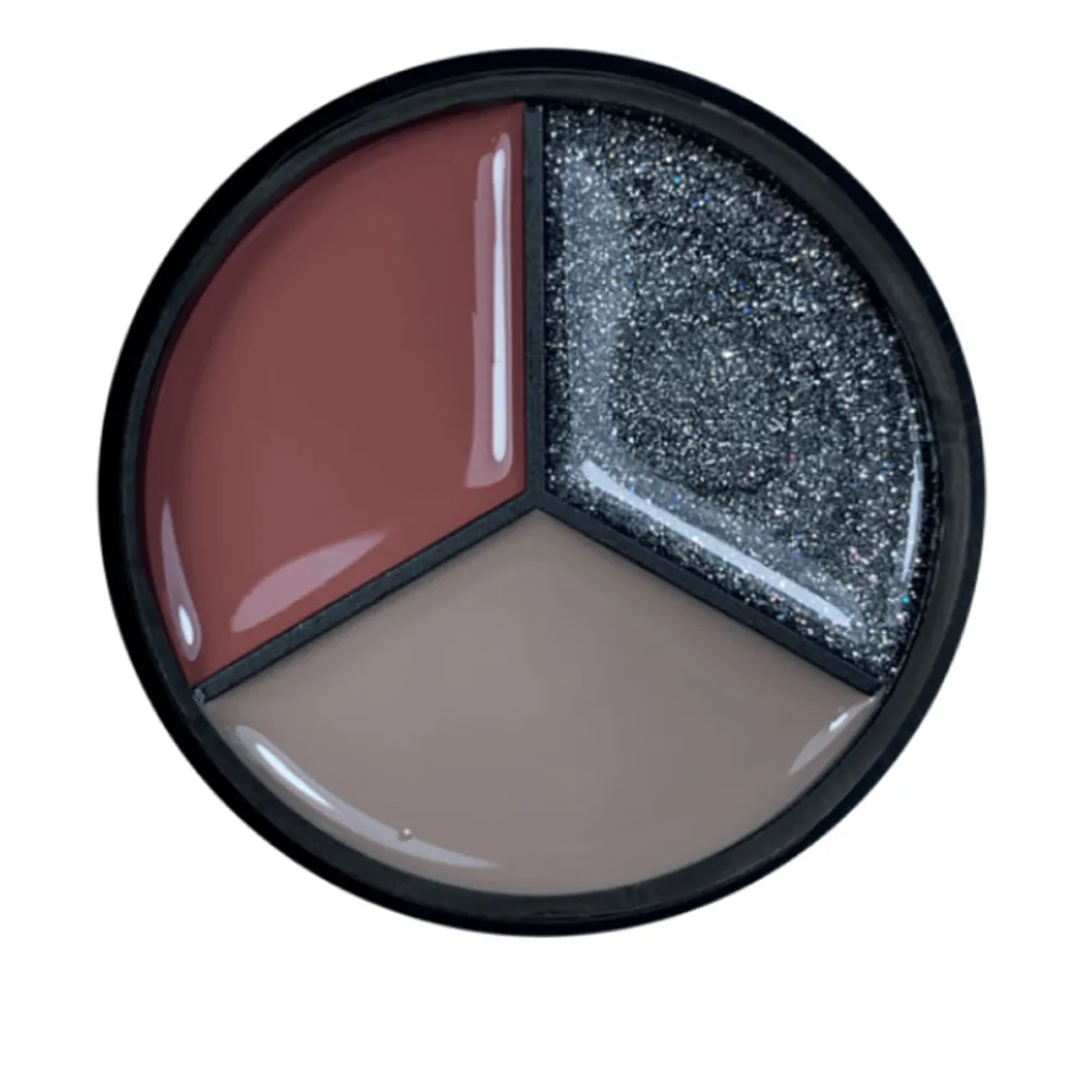 Гель- крем JZ Solid Cream Gel Pallets with 3 colors (17)