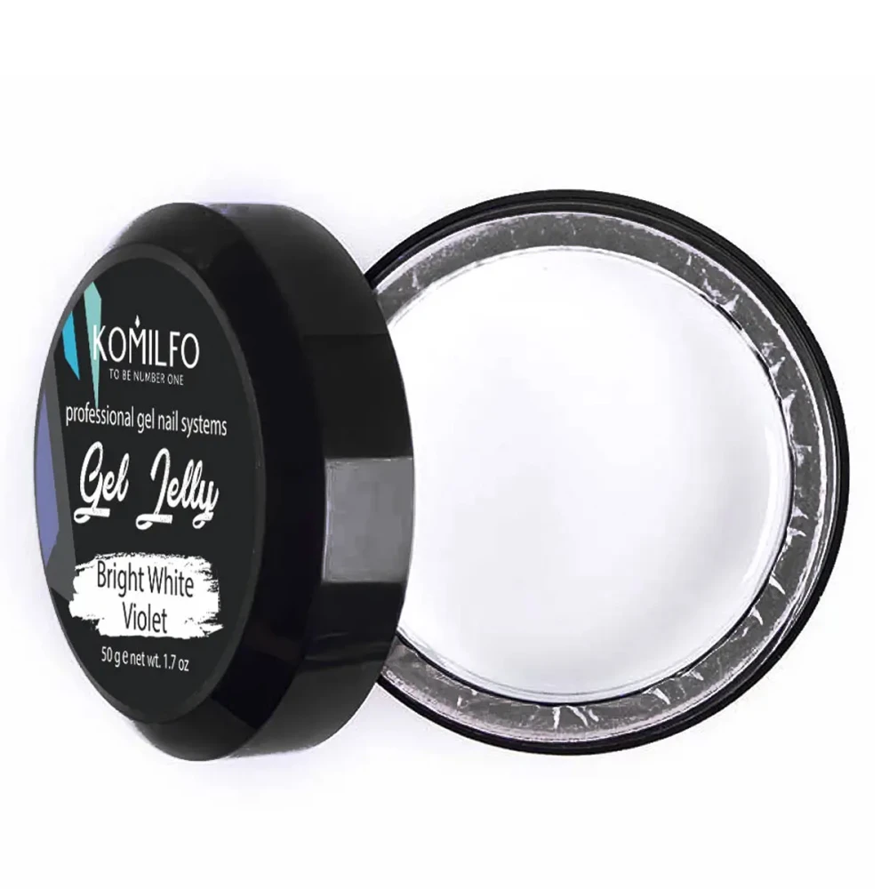 Гель KOMILFO Jelly 50 г (Bright White Violete)