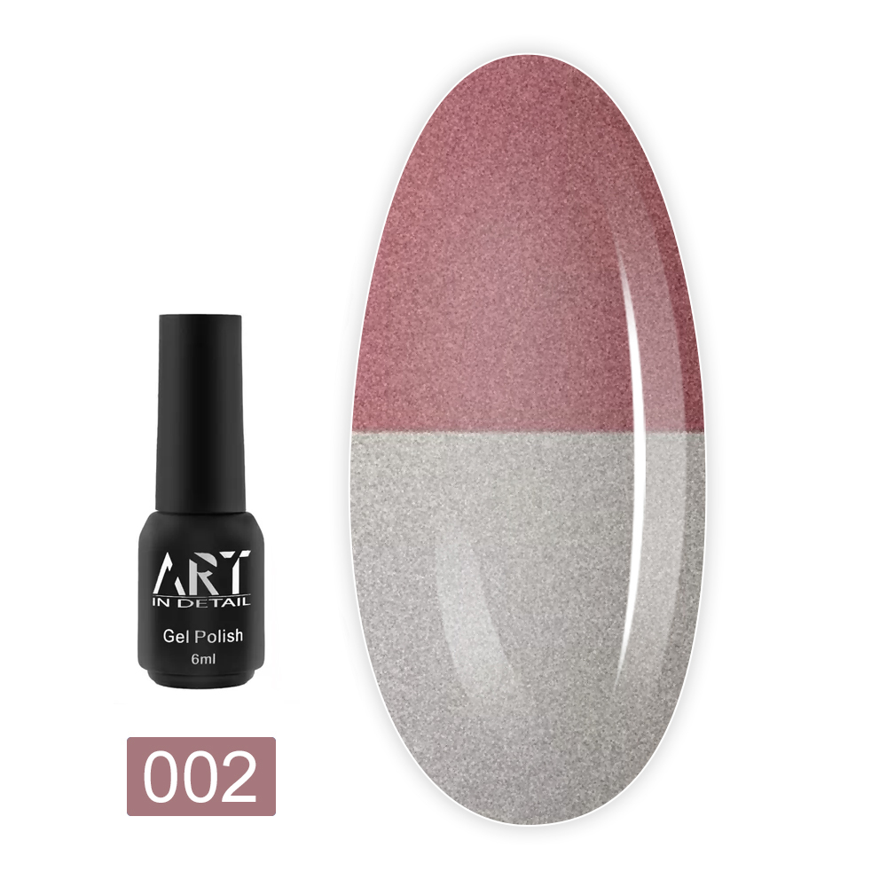 Гель лак ART In Detail Termo Nude 6 мл (002)
