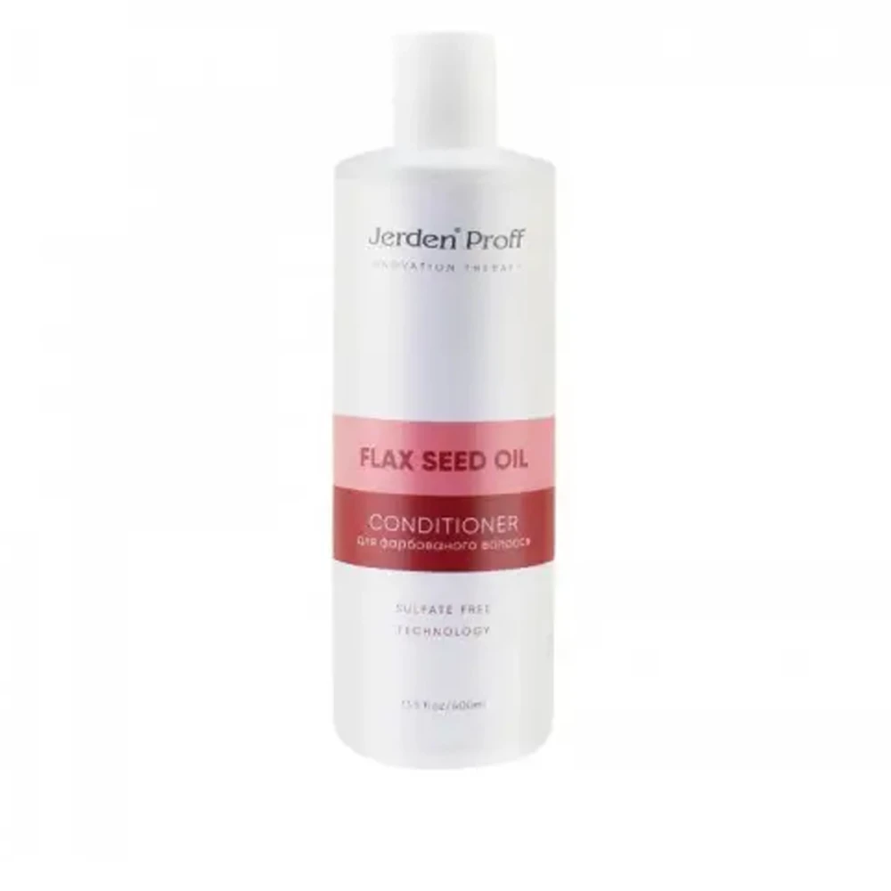 Кондиционер для окрашенных волос Jerden Proff Flax Seed Oil 400 мл
