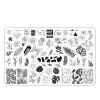 Пластина для стемпинга ART Stamping (0001)