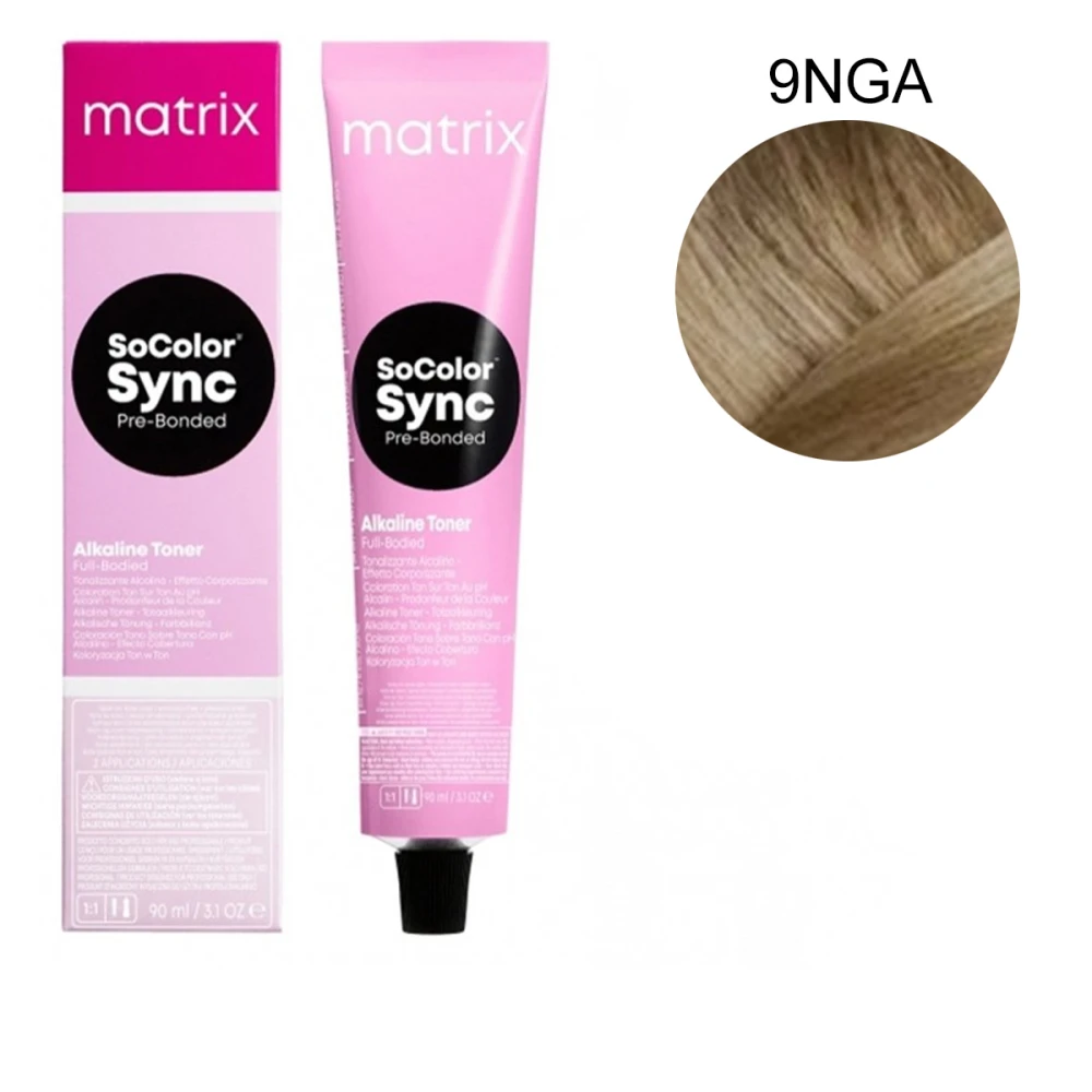 Фарба для волосся без аміаку Matrix Color SYNC 90 г (9NGA)